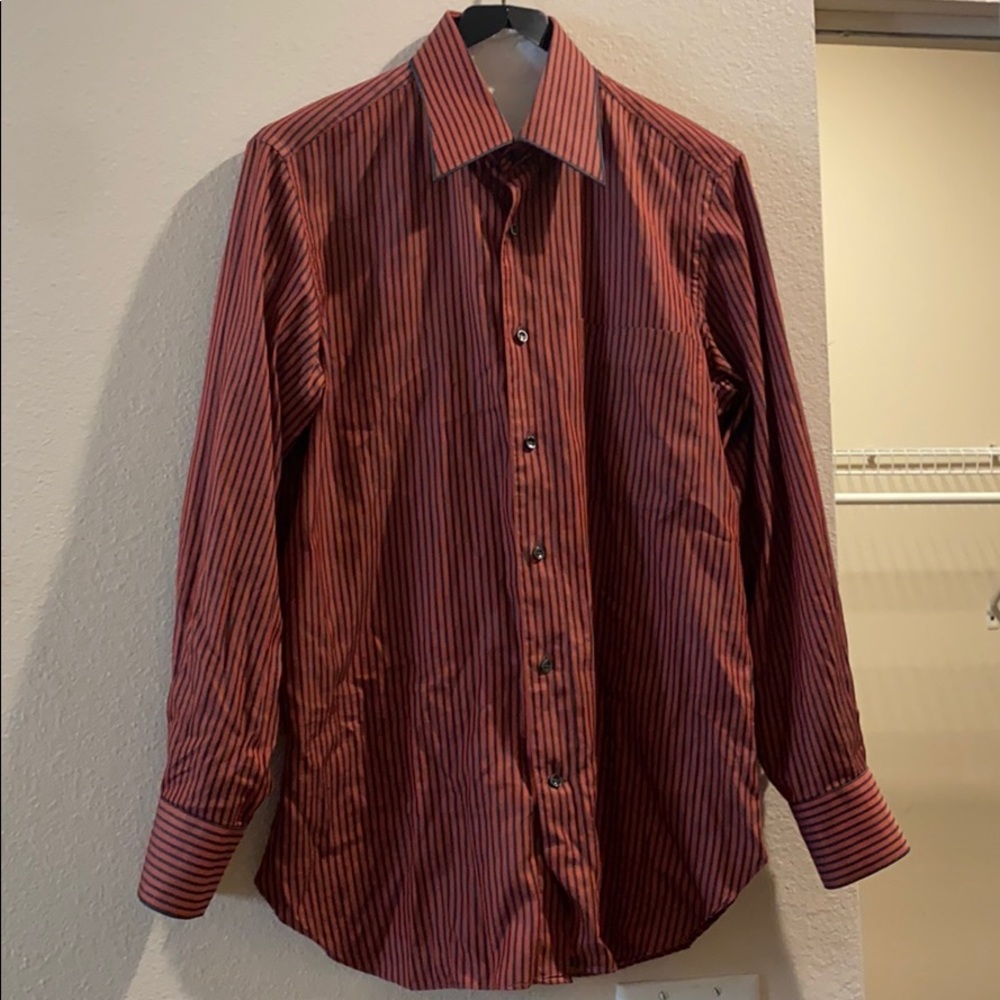 MENS STEFANO RICCI FOR BATTAGLIA BEVERLY HILLS SHIRT MADE IN ITALY🇮🇹👔❤️❤️‍🔥♥️💔